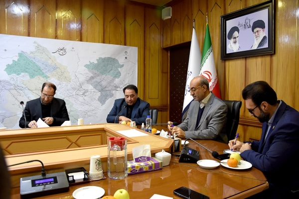 نودمین نشست شورای گفتگوی دولت و بخش خصوصی استان  کرمانشاه با حضور هیات نمایندگان